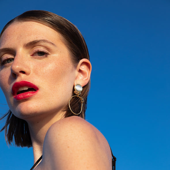 Boucles GARANCE CRISTAL M