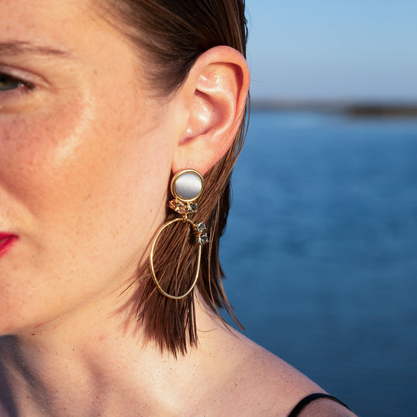 Boucles GARANCE CRISTAL M