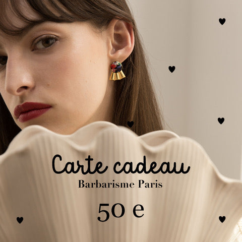 Carte cadeau Barbarisme 50 e
